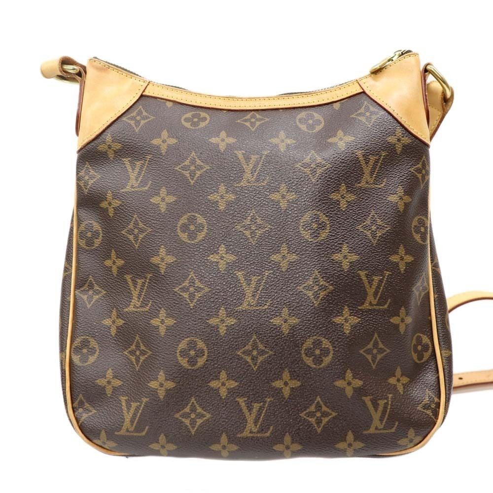 Louis Vuitton Bag Canvas LV Monogram Shoulder Brown Odeon